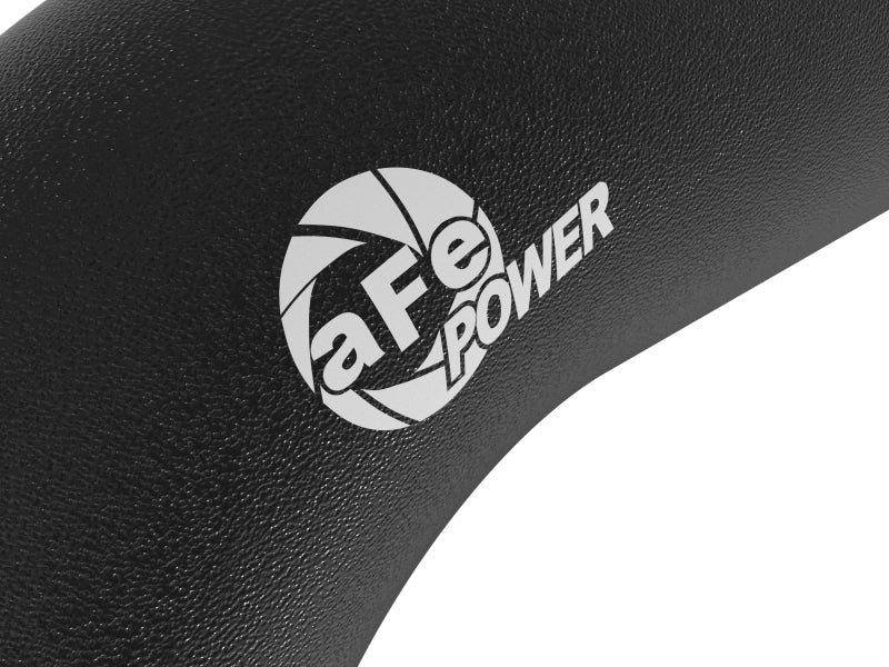 aFe 19-23 RAM Diesel L6-6.7L BladeRunner 3.5 IN Aluminum Hot Charge Pipe - Black - Burkken Auto Parts