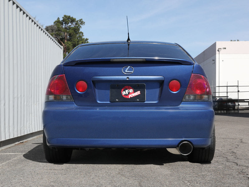 aFe Lexus IS300 01-05 L6-3.0L Takeda Cat-Back Exhaust System- Blue Tip - Burkken Auto Parts