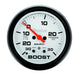 AutoMeter Gauge Vac/Boost 2-5/8in. 30Inhg-30PSI Digital Stepper Motor Phantom - Burkken Auto Parts