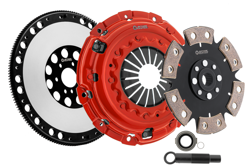 Action Clutch 2001 BMW 525i 2.5L RWD Stage 6 Clutch Kit (2MD) w/Lightened Flywheel - Burkken Auto Parts