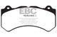 EBC 16+ Cadillac ATS-V 3.6 Twin Turbo Redstuff Front Brake Pads - Burkken Auto Parts