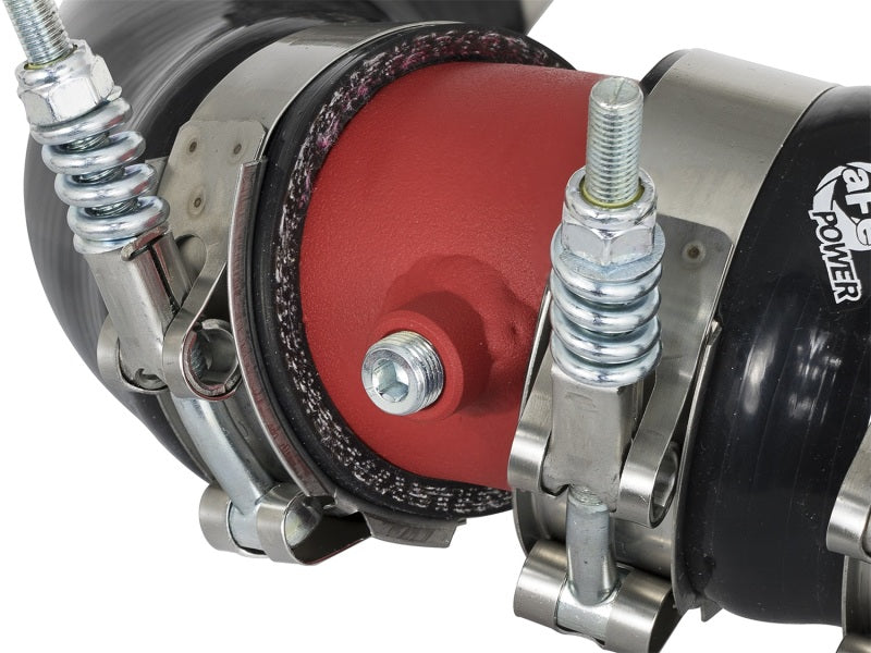 aFe Bladerunner Intercooler Tube Hot/Cold - Red 2017 Honda Civic Type R L4-2.0L (t) - Burkken Auto Parts