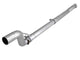aFe MACH Force-Xp 2-1/2in 409 Stainless Steel Mid-Pipe w/Resonator Delete 18+ Jeep Wrangler JL 3.6L - Burkken Auto Parts
