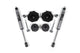 Zone Offroad 10-23 Toyota 4Runner 3in Suspension Lift Kit - 1.5in Rear Coil Spacer 2.0 Fox Adv.