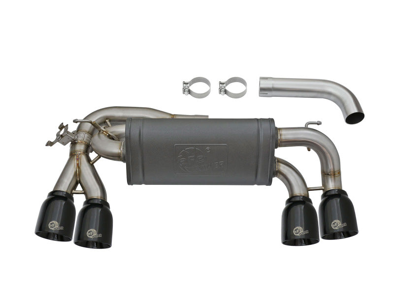 aFe MACHForce XP 3in - 2 1/2in Axle Back 304SS Exhaust w/ Black Tips 16-17 BMW M2 (f87) - Burkken Auto Parts