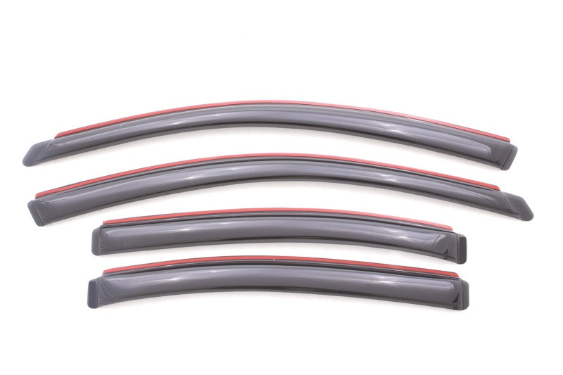 AVS 09-15 Nissan Maxima Ventvisor In-Channel Front & Rear Window Deflectors 4pc - Smoke - Burkken Auto Parts