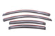 AVS 09-15 Nissan Maxima Ventvisor In-Channel Front & Rear Window Deflectors 4pc - Smoke - Burkken Auto Parts