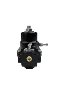 Aeromotive Adjustable Regulator - 3-15PSI - .313 Valve - (2) -08 Inlets/ -08 Return - Burkken Auto Parts