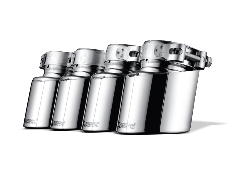 Akrapovic 09-14 BMW X5M (E70) Tail Pipe Set (Titanium) - Burkken Auto Parts