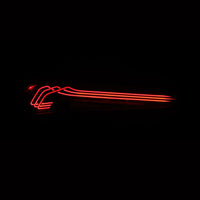 AlphaRex 20-24 Toyota Supra LUXX-Series Laser Style LED Tail Lights Black - Burkken Auto Parts