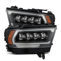 AlphaRex 19-23 Dodge Ram 1500 (No Clsc/Ltd/TRX) NOVA-Series Proj. Headlights Black (Req. Converter) - Burkken Auto Parts