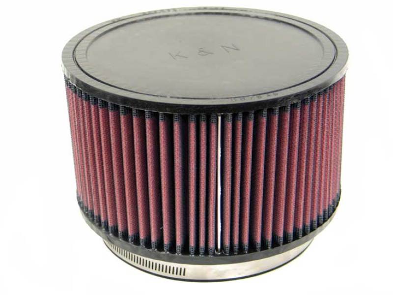 K&N Filter Universal Rubber Round Filter 6in ID Flange 7.5in OD 4.5in H - Burkken Auto Parts
