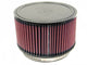 K&N Filter Universal Rubber Round Filter 6in ID Flange 7.5in OD 4.5in H - Burkken Auto Parts