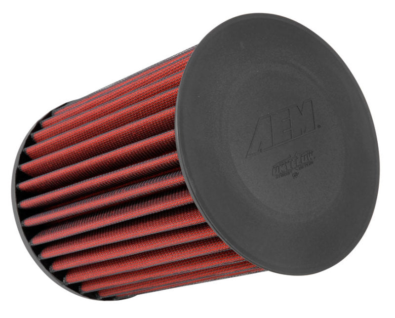 AEM DryFlow Air Filter - Round 2.75in ID x 6.25in OD x 8.25in H fits 2007-2014 Ford/Volvo - Burkken Auto Parts