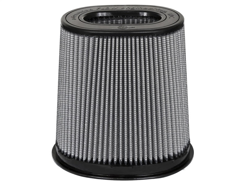 aFe MagnumFLOW Pro DRY S OE Replacement Filter 3F (Dual) x (8.25x6.25)B(mt2) x (7.25x5)T x 9H - Burkken Auto Parts