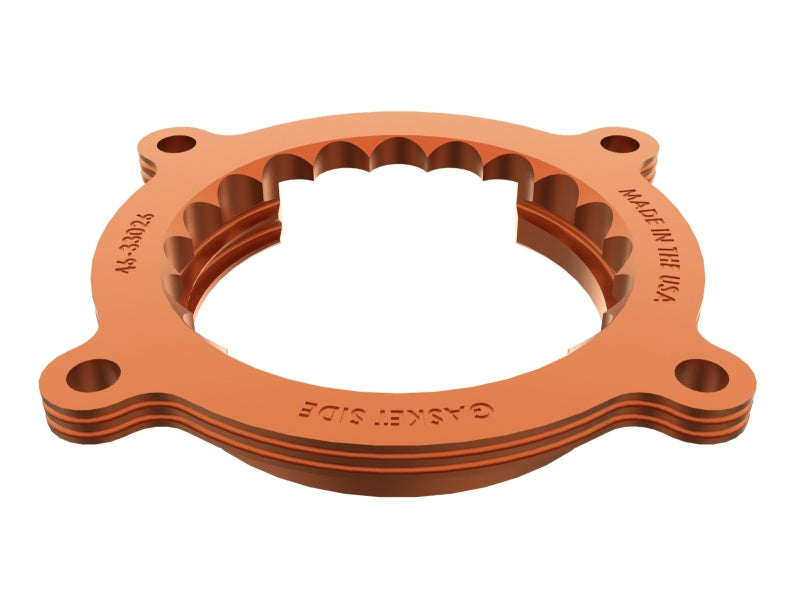 aFe 2024 Ford Mustang GT/ 2024 Ford Mustang Dark Horse V8 5.0L Silver Bullet Throttle Body Spacer - Burkken Auto Parts