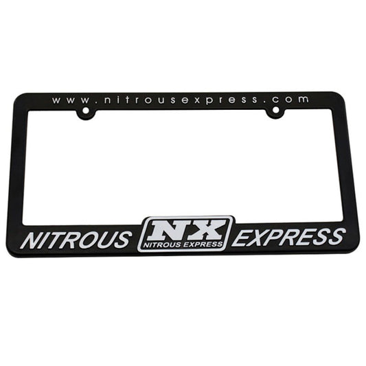 Nitrous Express License Plate Frame - Burkken Auto Parts