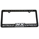 Nitrous Express License Plate Frame - Burkken Auto Parts