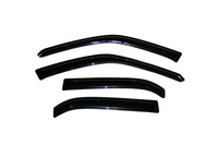 AVS 98-02 Chevy Prizm Ventvisor Outside Mount Window Deflectors 4pc - Smoke - Burkken Auto Parts