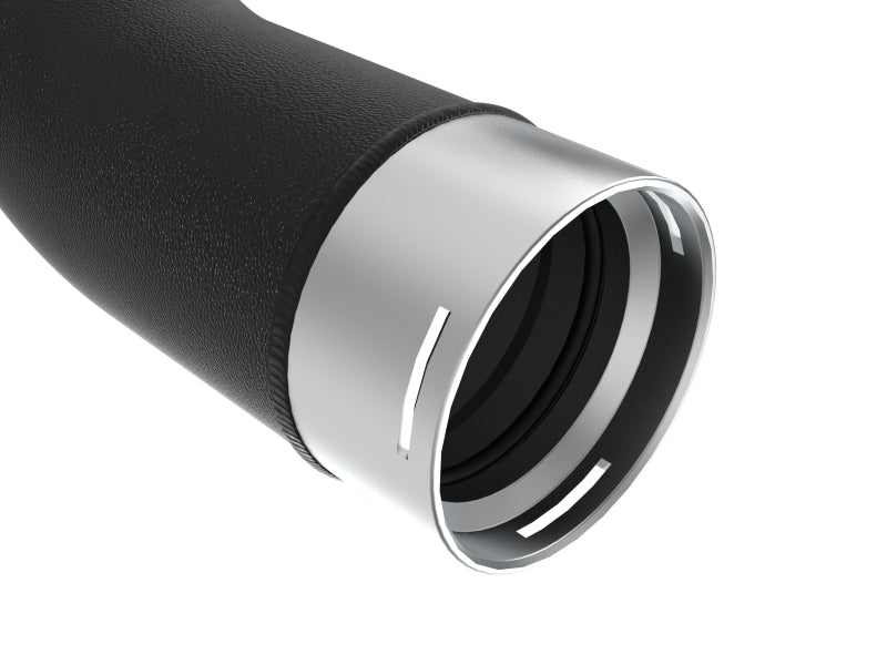 aFe RAM 1500 20-22 V6-3.0L (td) BladeRunner 2-1/2in & 3in Aluminum Hot Charge Pipe Black - Burkken Auto Parts