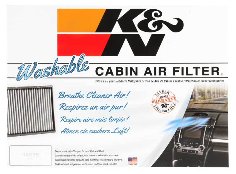 K&N Replacement Cabin Air Filter - Burkken Auto Parts