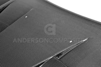 Anderson Composites 11-13 Dodge Charger Type-TS Hood - Burkken Auto Parts