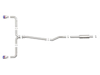 aFe Takeda 2-1/2in 304 SS Cat-Back Exhaust w/ Blue Flame Tips 14-18 Mazda 3 L4 2.0L/2.5L - Burkken Auto Parts