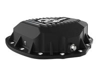 aFe 2020 Chevrolet Silverado 2500 HD  Rear Differential Cover Black ; Pro Series w/ Machined Fins - Burkken Auto Parts