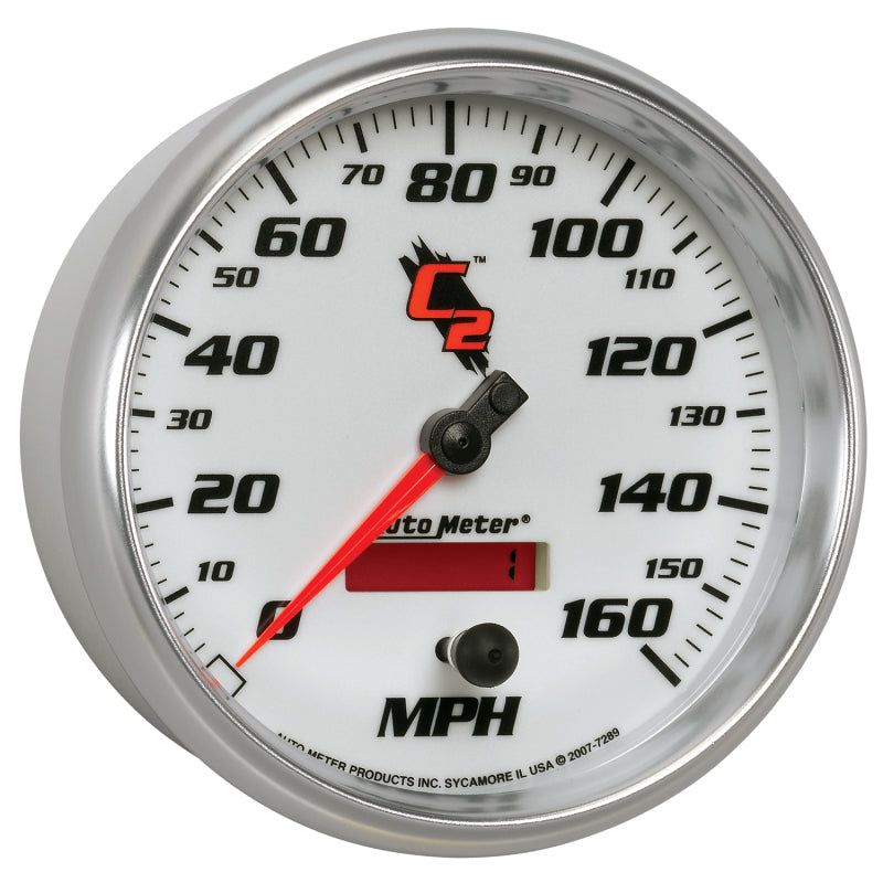 Autometer C2 5 inch 160MPH In-Dash Electronic Programmable Speedometer - Burkken Auto Parts