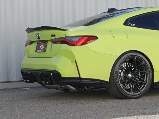 aFe MACHForce XP Exhausts Cat-Back SS 21 BMW M2 Competition L6-3.0L w/Black Tips