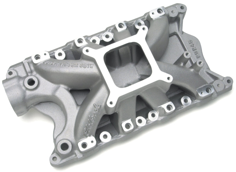 Edelbrock Ford Windsor Super Victor EFI Manifold 9 5In Deck - Burkken Auto Parts