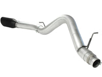 aFe Atlas Exhaust 5in DPF-Back Al Steel 11-13 GM Diesel Trucks V8-6.6L (td) LML (Blk Tip) - Burkken Auto Parts