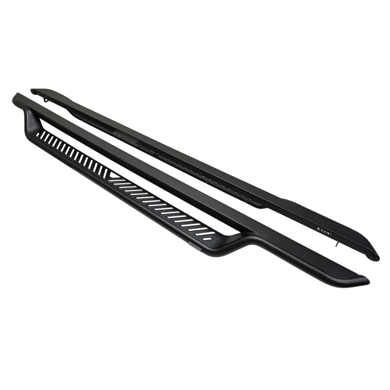 Westin 09-18 RAM 1500 CC / 10-24 RAM 2500/3500 CC Outlaw Drop Running Boards - Tex. Blk - Burkken Auto Parts