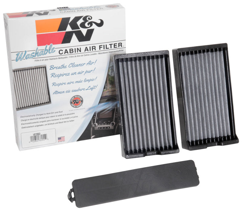 K&N 16-18 Nissan Titan XD Cabin Air Filter (Set of 2) - Burkken Auto Parts