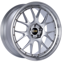 BBS LM-R 21x9 5x120 ET32 Diamond Silver Center Diamond Cut Lip Wheel -82mm PFS/Clip Required - Burkken Auto Parts