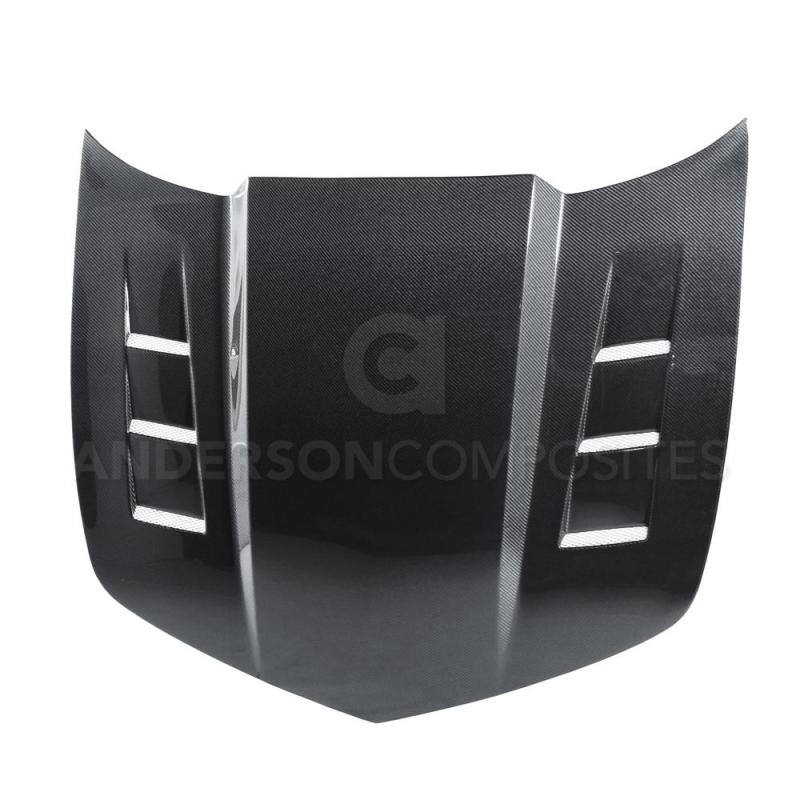 Anderson Composites 10-11 Chevy Camaro TS-style Carbon Fiber Hood - Burkken Auto Parts