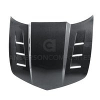 Anderson Composites 10-11 Chevy Camaro TS-style Carbon Fiber Hood - Burkken Auto Parts