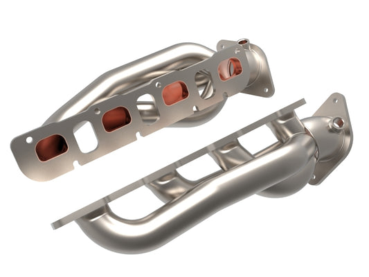 aFe Power Twisted Steel 304SS Shorty Header 2021 Ram 1500 TRX V8-6.2L - Burkken Auto Parts