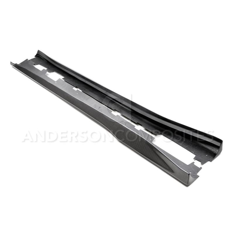 Anderson Composites 2016+ Chevy Camaro Type-AZ Fiber Rockers - Burkken Auto Parts