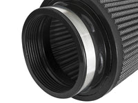 aFe MagnumFLOW Air Filters PDS Clamp On A/F 3-1/2F x 5B x 3-1/2T (Inv) x 8H - Burkken Auto Parts
