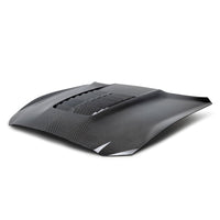 Anderson Composites 15-20 Ford Mustang Shelby GT350/GT350R Type GT5 Double Sided Carbon Fiber Hood - Burkken Auto Parts