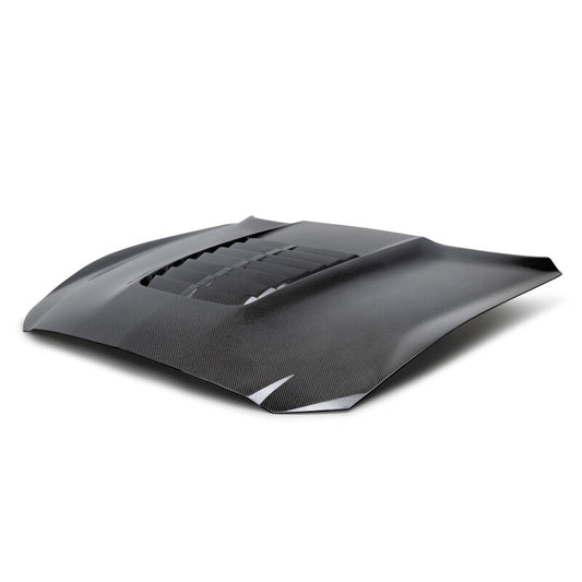 Anderson Composites 15-20 Ford Mustang Shelby GT350/GT350R Type GT5 Double Sided Carbon Fiber Hood