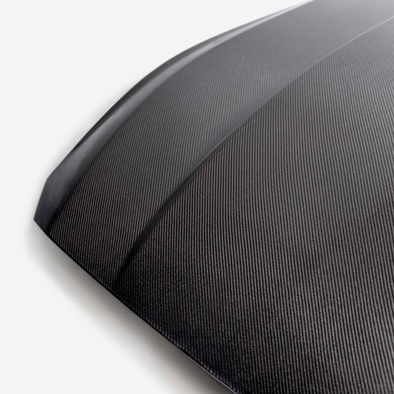 Anderson Composites 2024 Ford Mustang Type-CJ Double-Sided Carbon Fiber Cowl Hood - Burkken Auto Parts