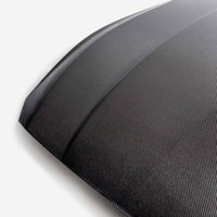Anderson Composites 2024 Ford Mustang Type-CJ Double-Sided Carbon Fiber Cowl Hood - Burkken Auto Parts