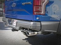 aFe MACHForce-XP 3in to 3-1/2in 304 SS Cat-Back Exhaust w/Polished Tips 17-18 Ford F-150 Raptor 3.5L - Burkken Auto Parts