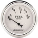 Auto Meter Old Tyme White 2-1/16in 0-30 OHM Electric Fuel Level Gauge - Burkken Auto Parts