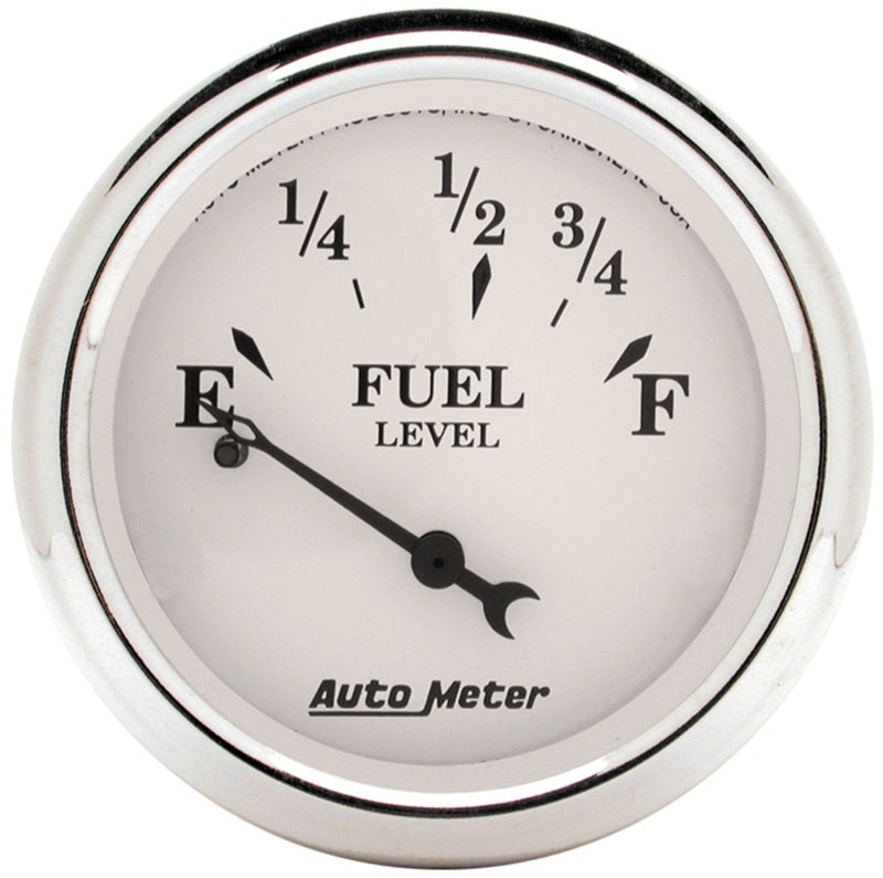 Autometer Old Tyme White 5 Piece Kit (MPH/FUEL/OILP/WTMP/BAT) 59-60 Chevy Car Direct-Fit Dash Kit - Burkken Auto Parts