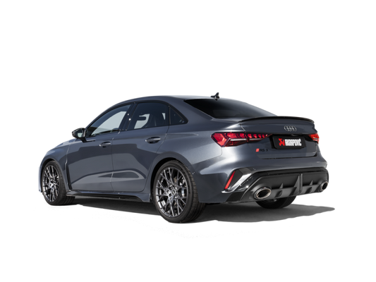 Akrapovic 2025+ Audi RS3 Sedan (8Y FL) Evolution Line Catback - Titanium: Req. P-HF1636 control kit - Burkken Auto Parts