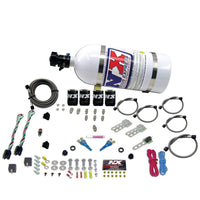 Nitrous Express Ford EFI Dual Stage Nitrous Kit (50-150HP x 2) w/10lb Bottle - Burkken Auto Parts