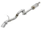 aFe MACH Force-Xp 2.5in 409SS Axle-Back Hi-Tuck Exh Sys w/ Pol Tip 18-20 Jeep Wrangler (JL) V6 3.6L - Burkken Auto Parts